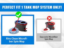 Load image into Gallery viewer, Mop Heads Refill for O-Cedar RinseClean 2 Tank System.