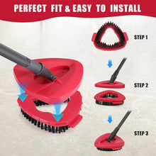 Load image into Gallery viewer, Scrub Brush Replacement Head for O-Cedar EasyWring Spin Mop 1 Tank System.