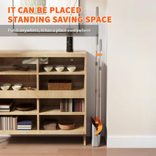 Load image into Gallery viewer, Upgraded Broom and Dustpan Set, 52" Long Handle Standing Combo with Self-Cleaning Teeth – Perfect for Pet Hair, Kitchen, Office, Home, Indoor & Outdoor Cleaning.