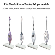 Load image into Gallery viewer, Shark steam mop replacement pads (shark s3501)