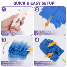 Load image into Gallery viewer, 6 Pack Reusable Duster Refills Compatible with Swiffer
