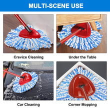 Load image into Gallery viewer, Spin Mop Heads and Scrub Brush Refills Bundles For O-Cedar RinseClean 2 Tank System. Bucket and Handle NOT Included.

