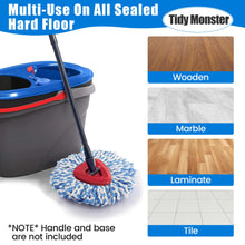 Load image into Gallery viewer, Mop Heads Refill for O-Cedar RinseClean 2 Tank System.
