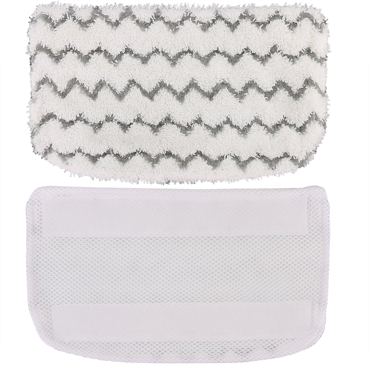 2x Washable Steam Mop Pads For Shark S1000 Series (S1000A, S1000C, S1000WM, S1001C) - White
